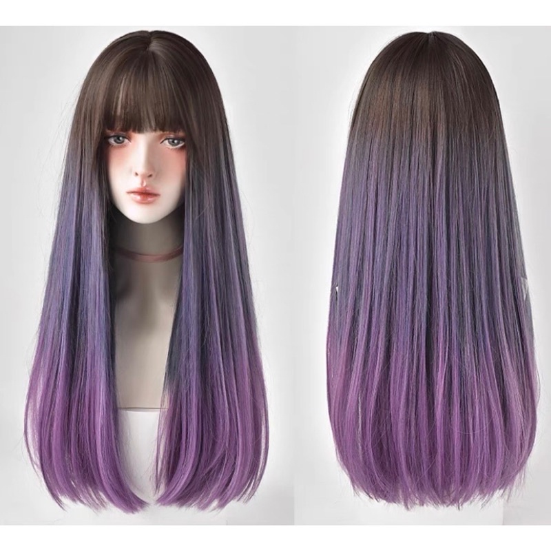 C0297 full wig korean style 70 cm