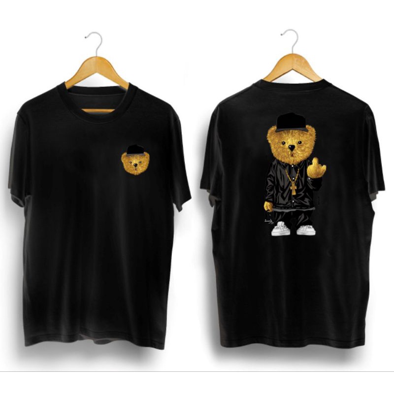 kaos pria/STAND UP BEAR/kaos distro