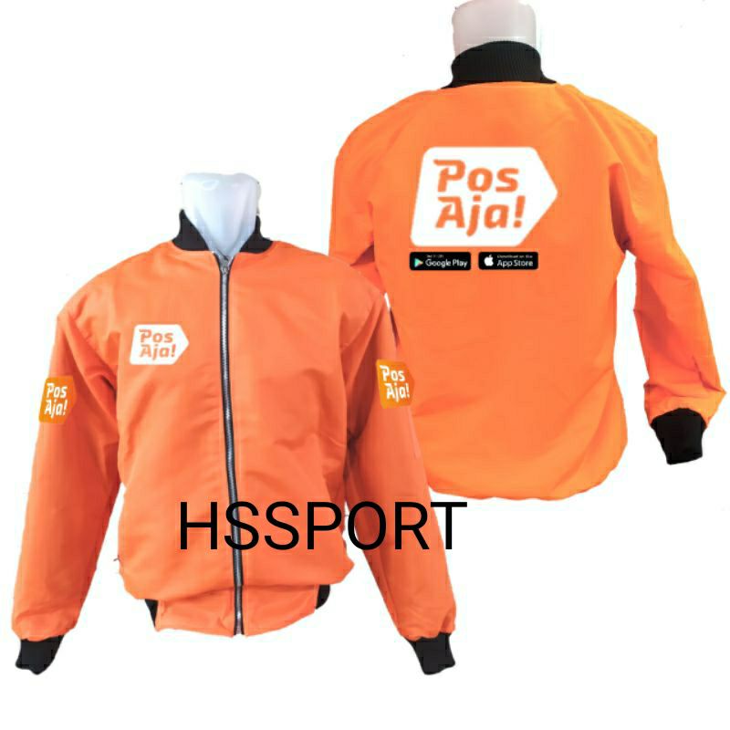 JAKET POSAJA - JAKET POS AJA - JAKET BOOMBER POS AJA - JAKET PARASUT POS AJA - POS INDONESIA