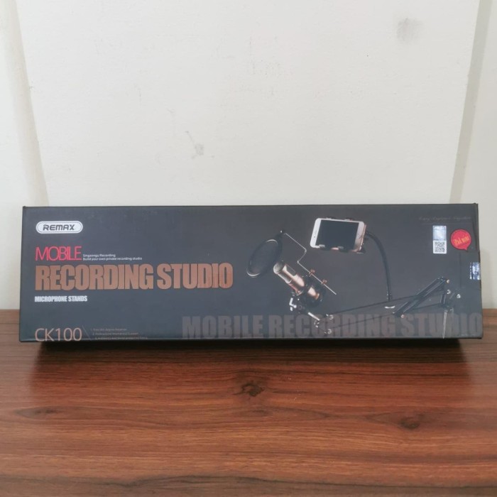 Remax CK100 Microphone Stand Recording Studio - Mic Holder Meja