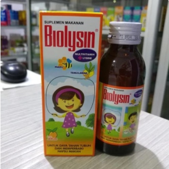 Biolysin Sirup 100 ml (Vitamin untuk Anak)