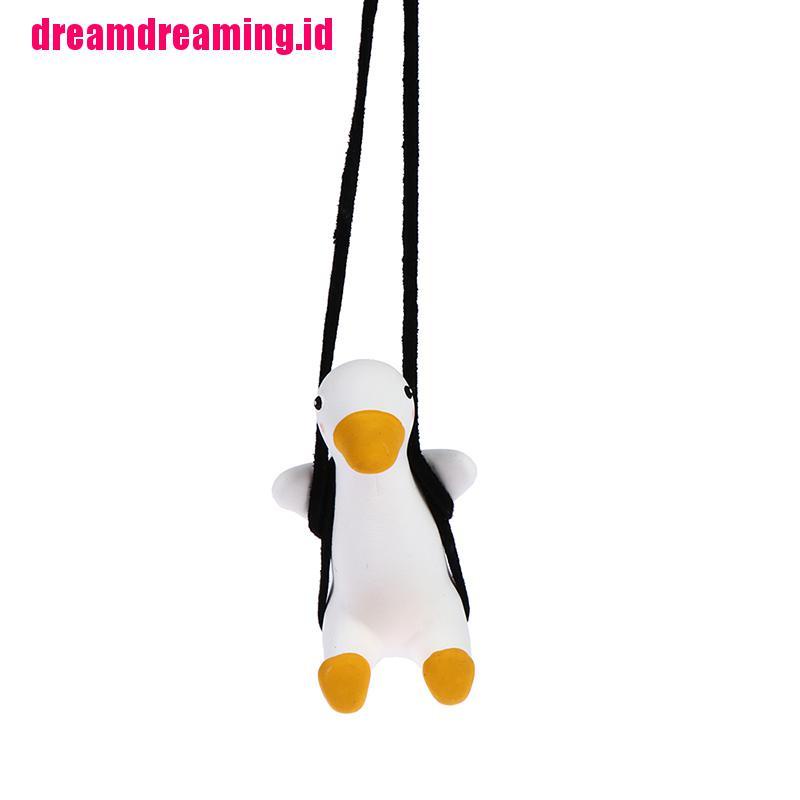 (dreamdreaming.id) Gantungan Bebek Kecil Lucu Untuk Dekorasi Kaca Spion Mobil