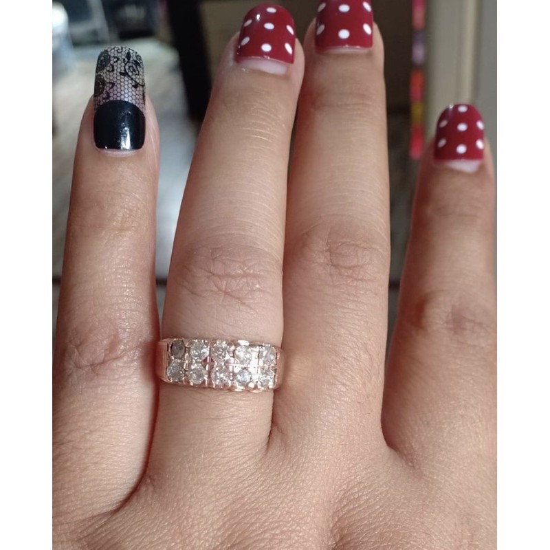 Cincin 2 Baris 2,71 gram