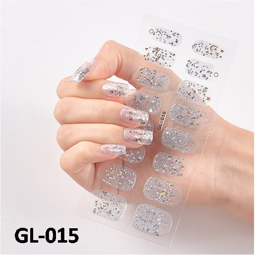 16Pcs/Stiker Kuku Murah / Nail Art Sticker / Nail Art Stiker / Nail Art &amp; Sticker Tipe GL