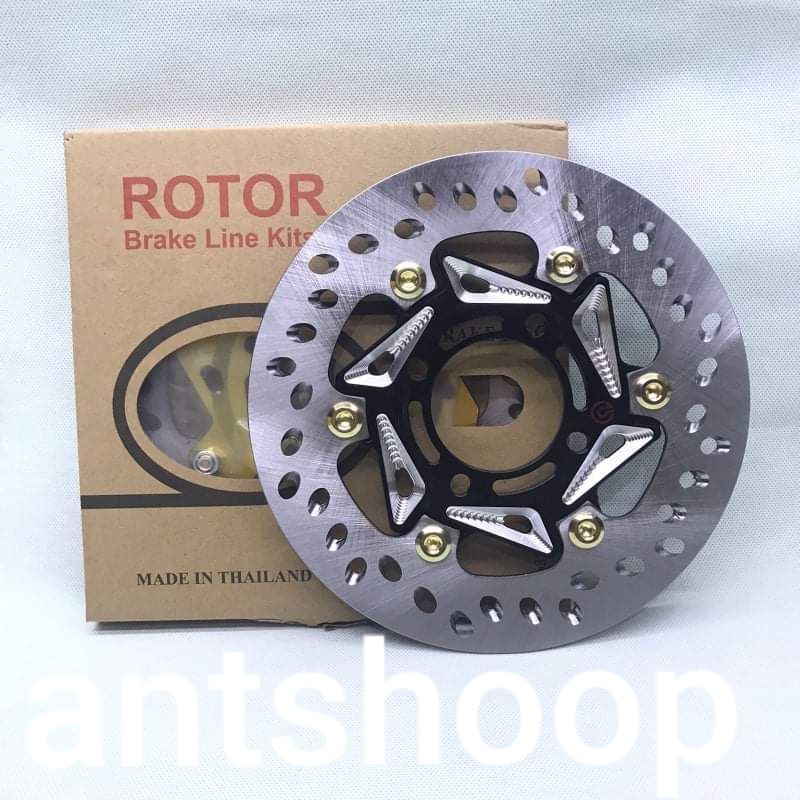 DISC PIRINGAN ROTOR THAILAND 3D PIRINGAN DEPAN 220MM 4 LUBANG BEAT VARIO MIO