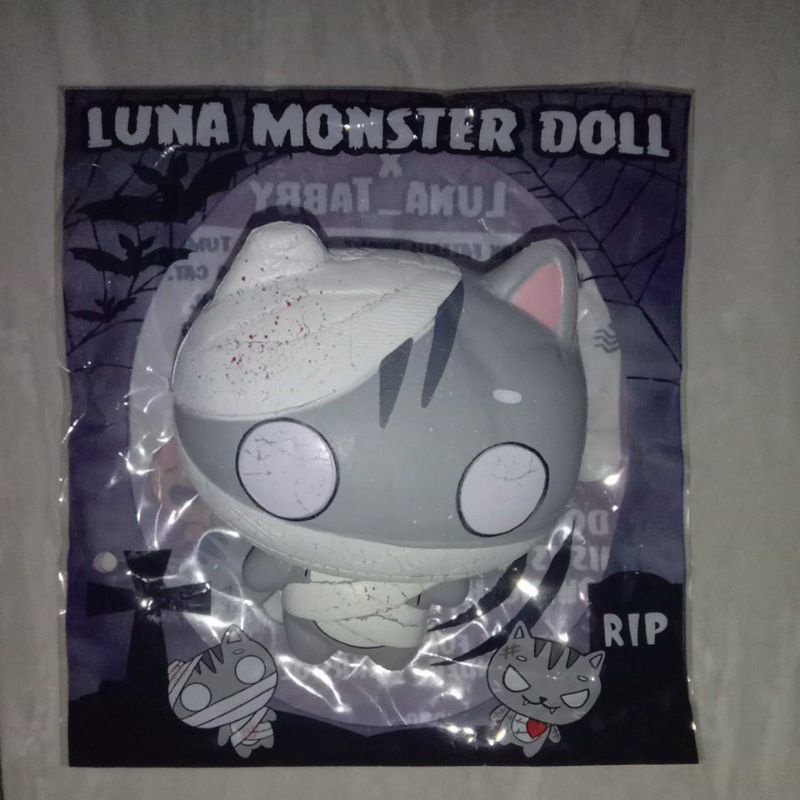 luna monster doll by cutie creative X luna tabby