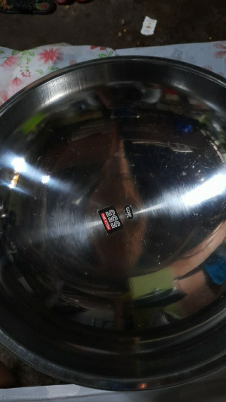 Wajan Stainless Stell Uk 34/36/40