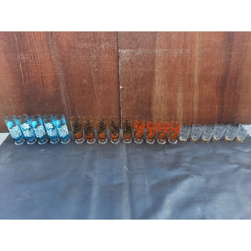 gelas adelia cangkir kaca kristal lawas antik kuno