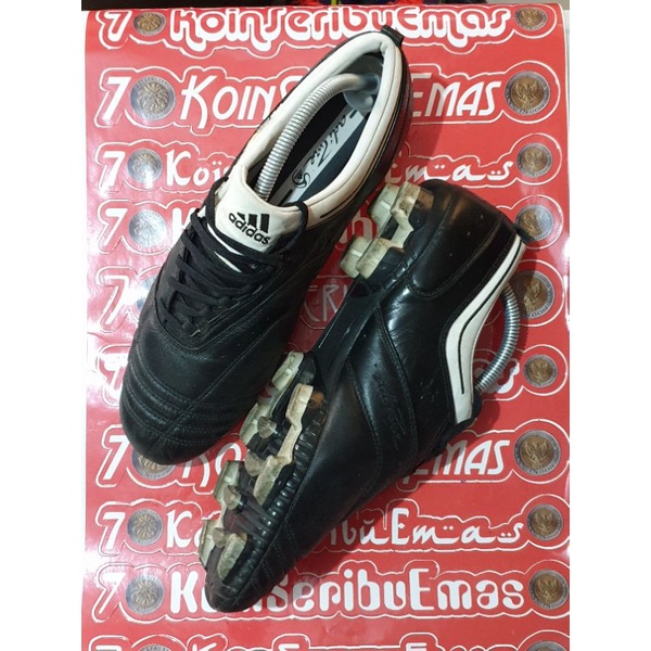 Sepatu Bola ORIGINAL ADIDAS AdiPure II TRX HG - Black/WhiteSize EU 43⅓ // 27.5 cm