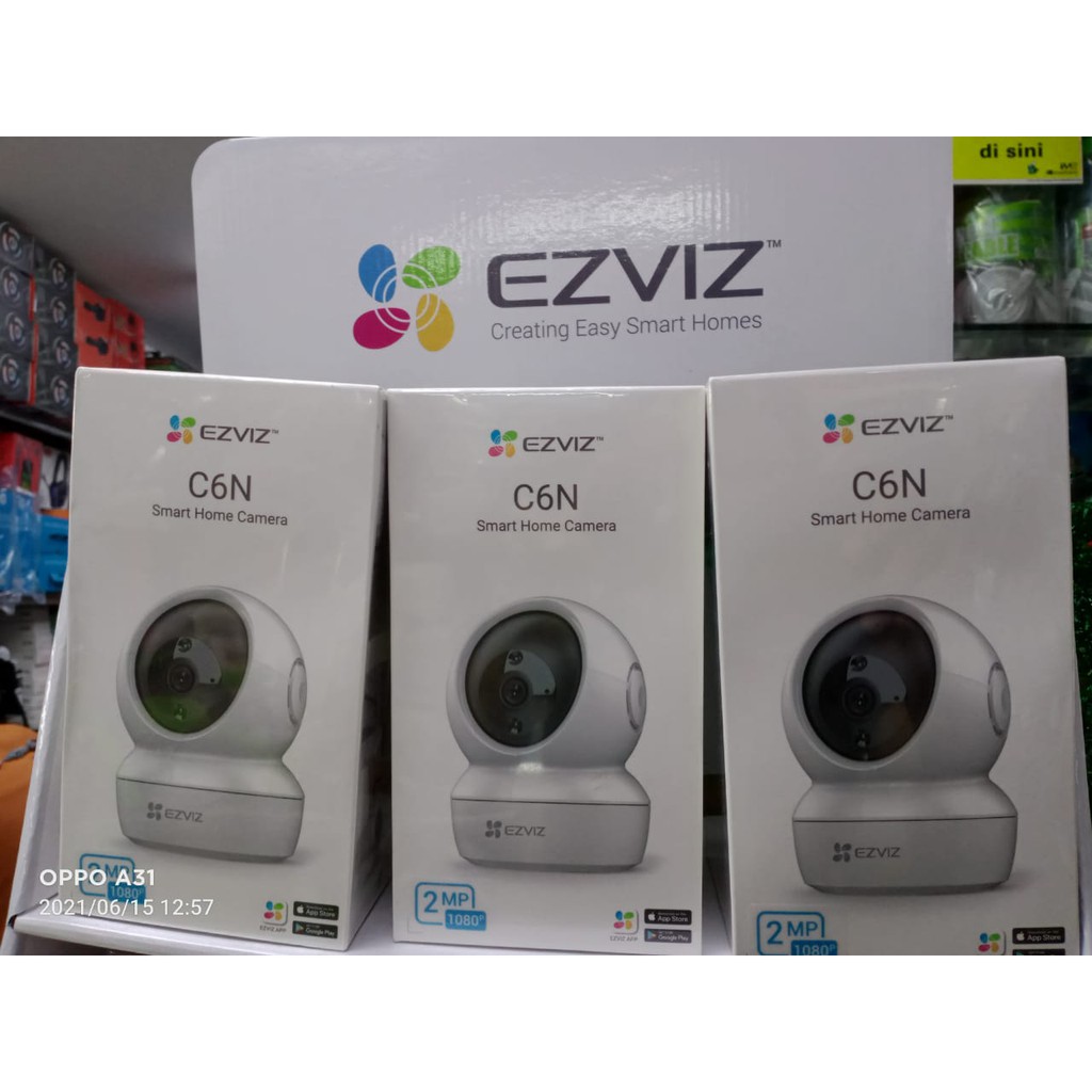 EZVIZ C6N 2MP 1080P WIFI WIRELESS IPCAM SMART GARANSI RESMI INDONESIA