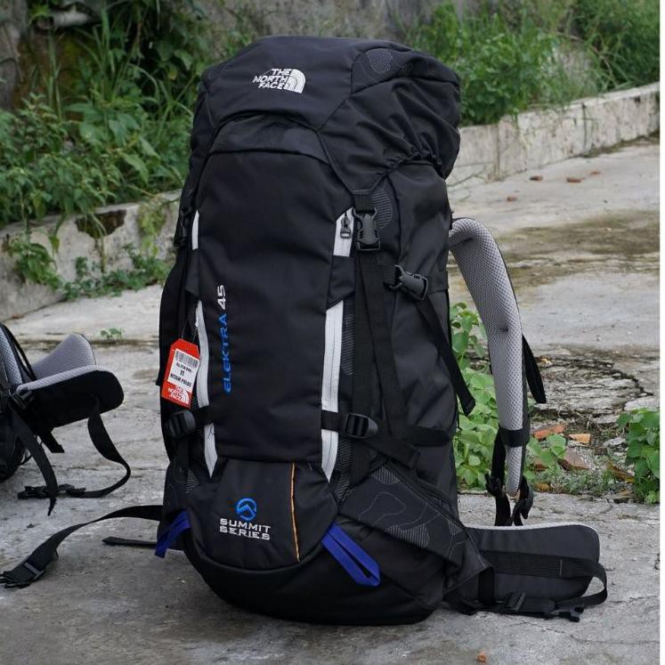 PROMO TAS GUNUNG  CARRIER MURAH TNF ELEKTRA 45 L (KODE 02)
