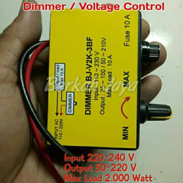 Ready Stock Best Seller Speed | Dimmer 2000Watt 2000 Watt 220V Ac Bta 16 Bta16 Dilengkapi Fuse
