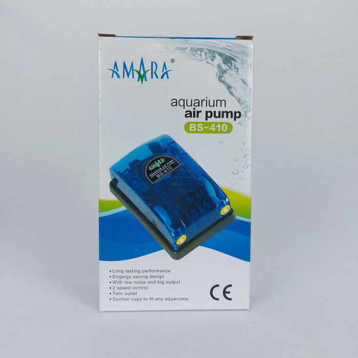 Jual Amara Bs Aerator Pompa Oxygen Gelembung Udara Aquarium Ikan Hias Shopee Indonesia