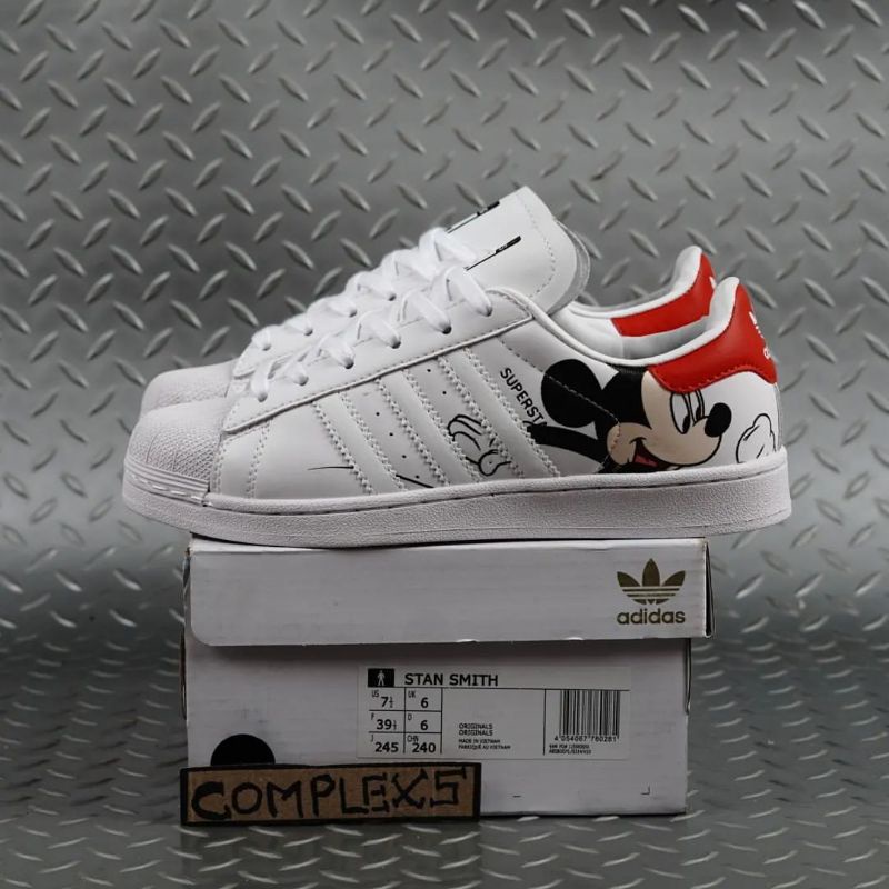 ADIDAS SUPERSTAR x DISNEY MICKEY MOUSE WHITE