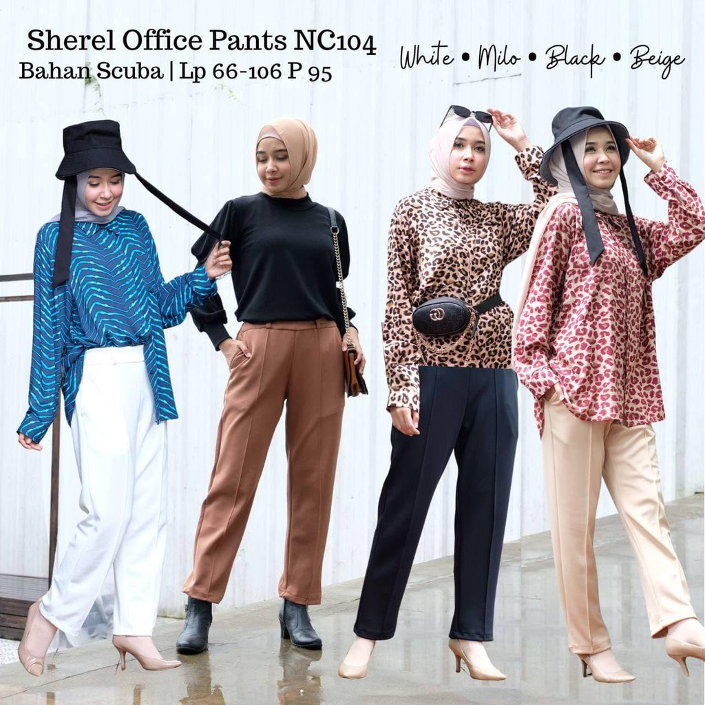 SHEREL OFFICE PANTS/CELANA SCUBA