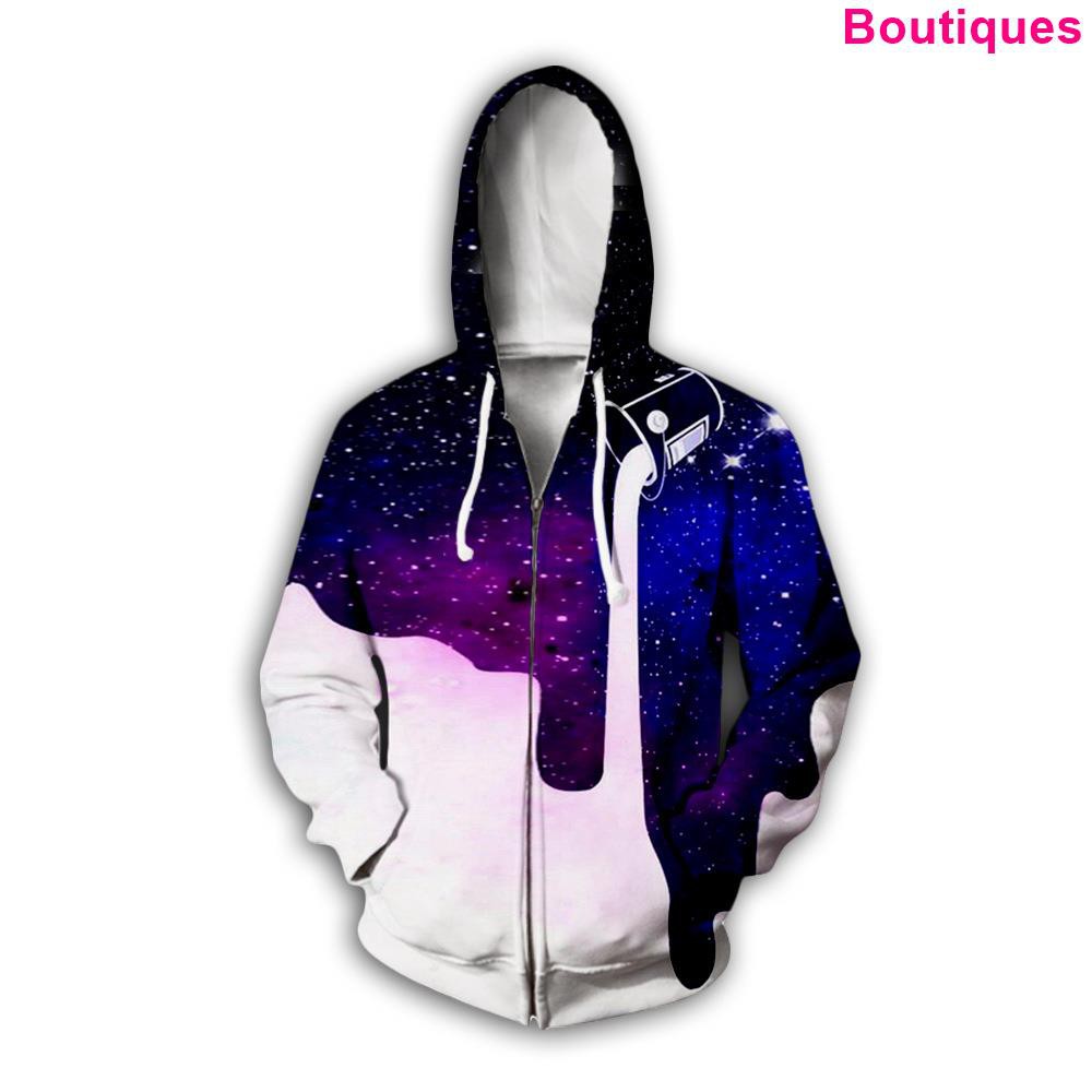 jaket hoodie 3d amazon