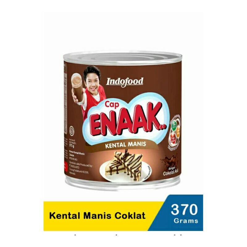 Cap Enaak Kental Manis Coklat 375G