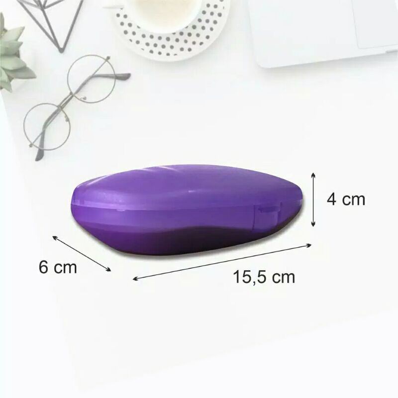 (SYA92) Box kacamata free Lap pembersih kacamata