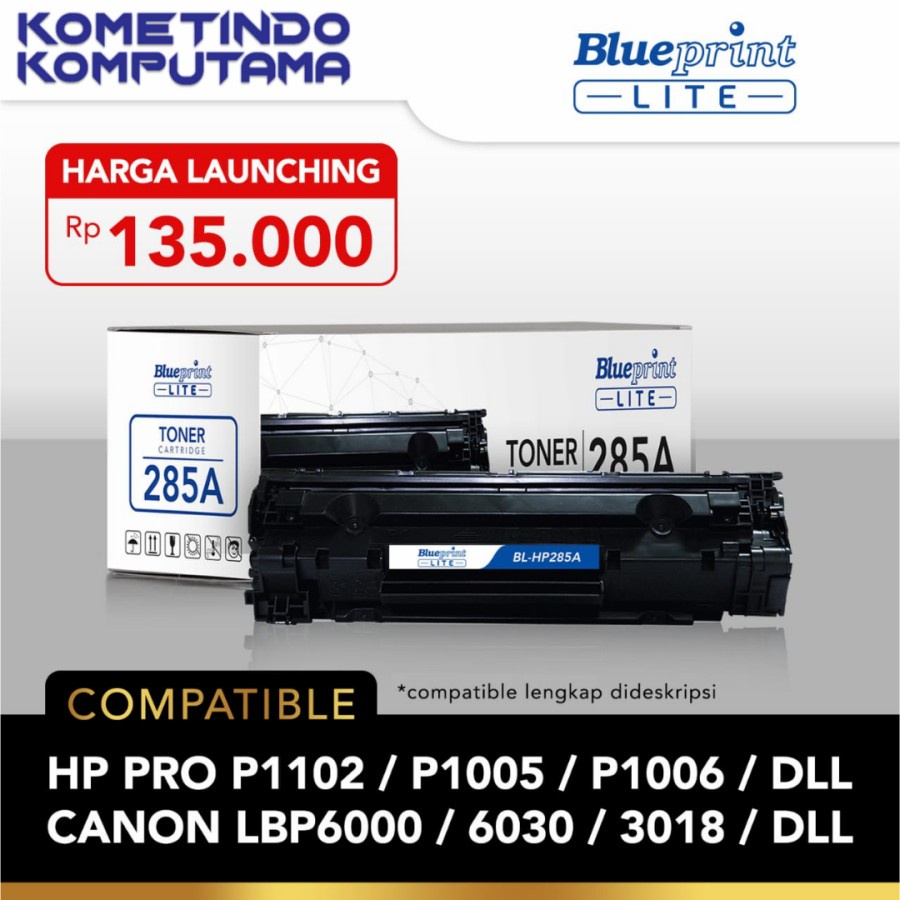 BP-HP285A Toner Cartridge BLUEPRINT LITE 285A LASER CARTRIDGE TONER HP 85A