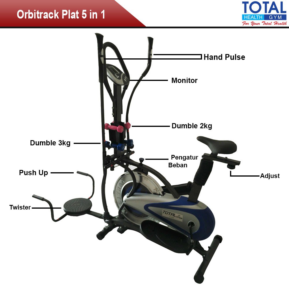 Orbitrack 5 in 1 Sepeda Murah