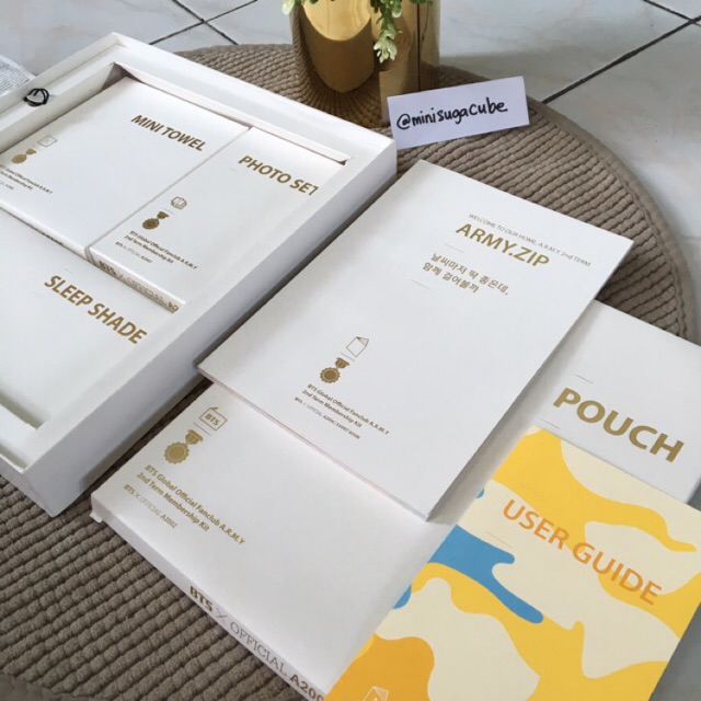 BTS ARMY ZIP Official 2nd Term Membership Kit 2015