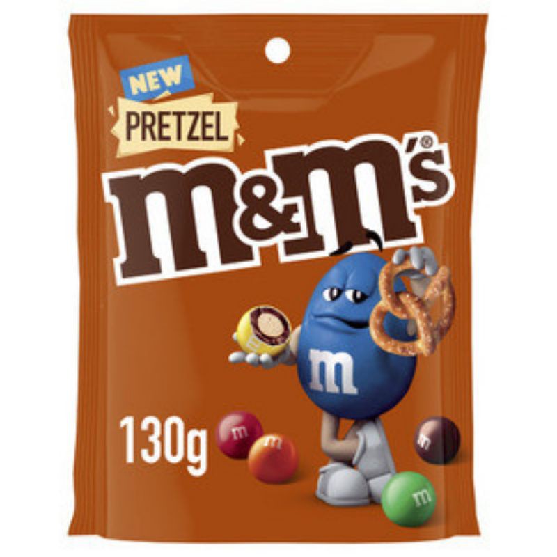 

M&M'S PRERZEL CHOCOLATE POUCH 130 GR