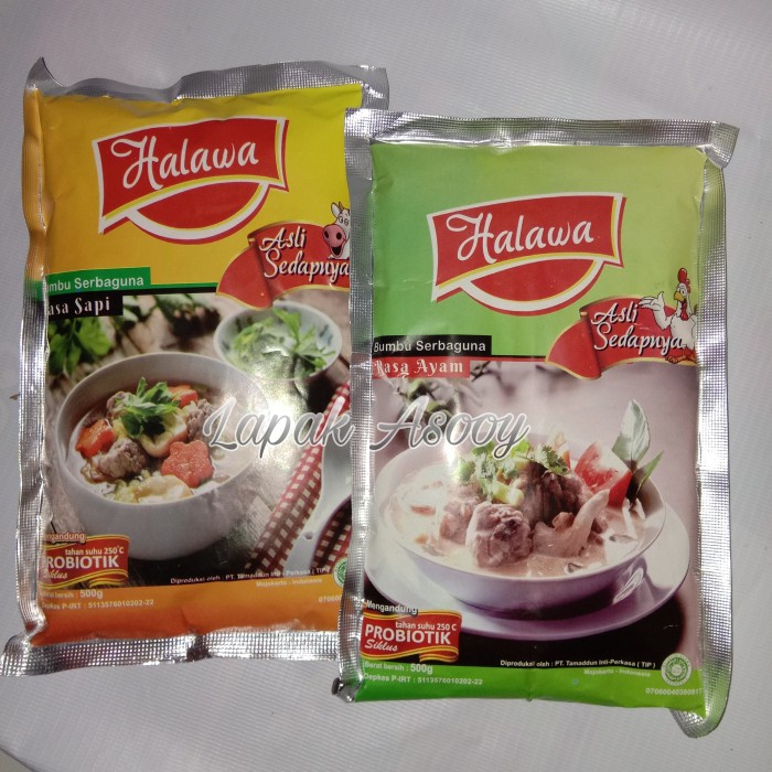

NEW ( Grosir ) Halawa Kaldu Ayam Sapi 500gr - Sapi
