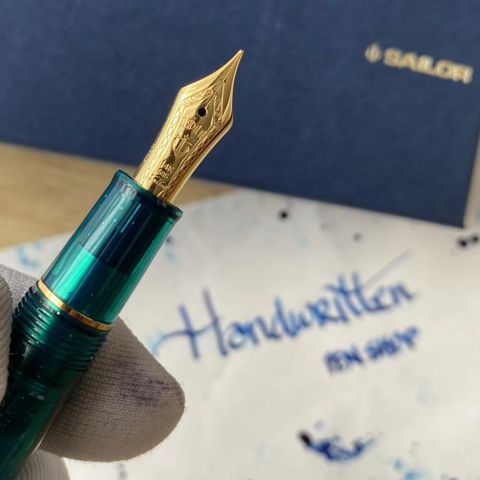 

SAILOR Pro Gear Slim LE1800 Fountain Pen Blue Green Nebula Termurah