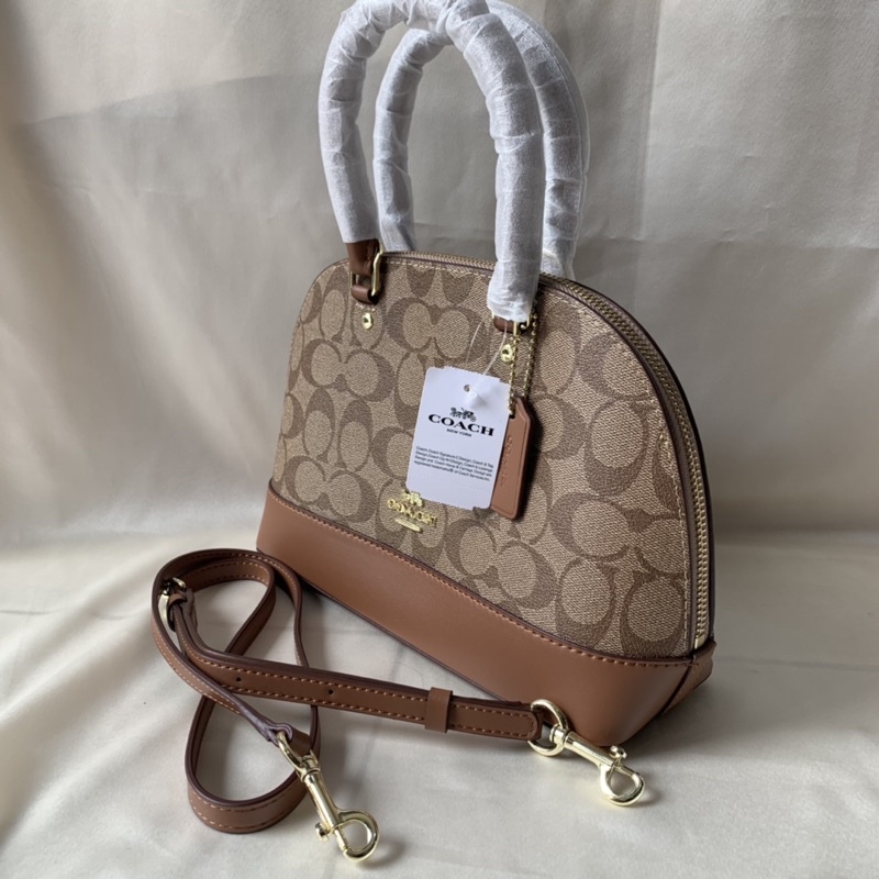 Coach Sierra Mini Satchel Khaki