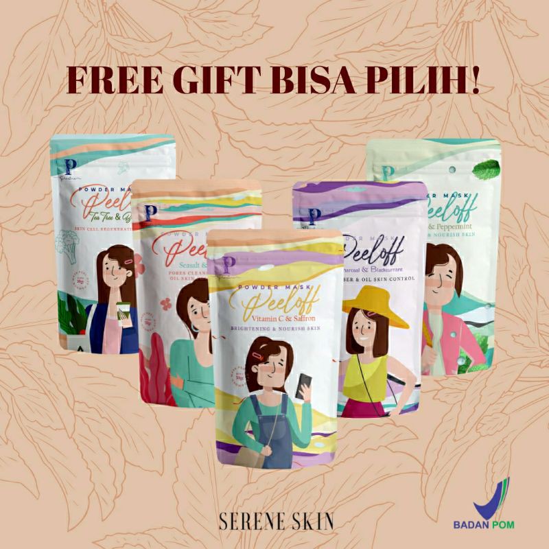 PEEL OFF MASK PRASTORE 30 GRAM FREE GIFT MASKER WAJAH SAFFRON BPOM