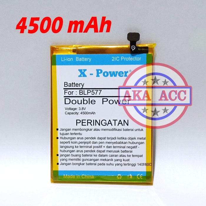 Baterai Oppo Mirror 5 A51W A51 BLP577 Batu Batre Tanam Double Power