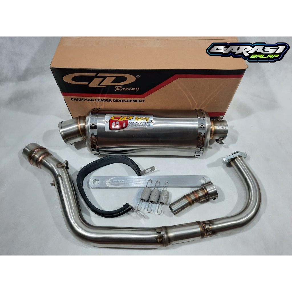 KNALPOT CLD HONDA BEAT KARBU BEAT ESP SCOOPY FI VARIO 110 C1 BULAT C1 OVAL