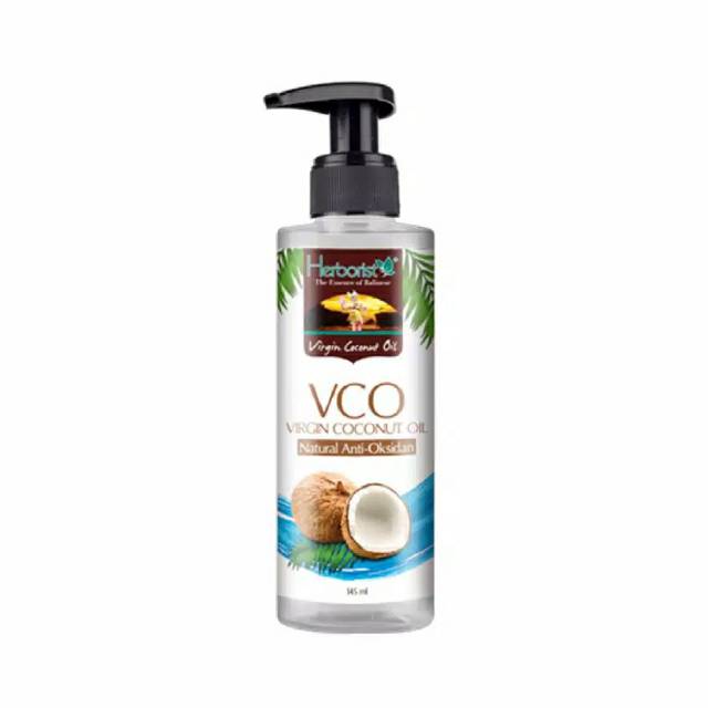 Jual Herborist Vco Virgin Coconut Oil 145ml Minyak Kelapa Murni Melembabkan Kulit Menghaluskan Rambut Indonesia Shopee Indonesia