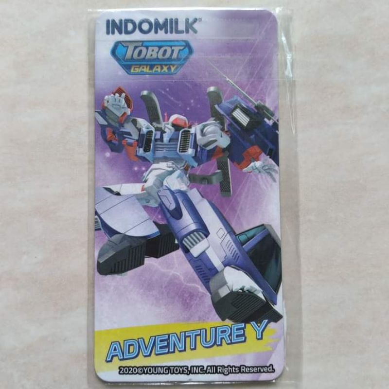 Magnet Kulkas Seri Tobot Galaxy Adventure-Y Young Toys Korea Indomilk Kondisi NOS