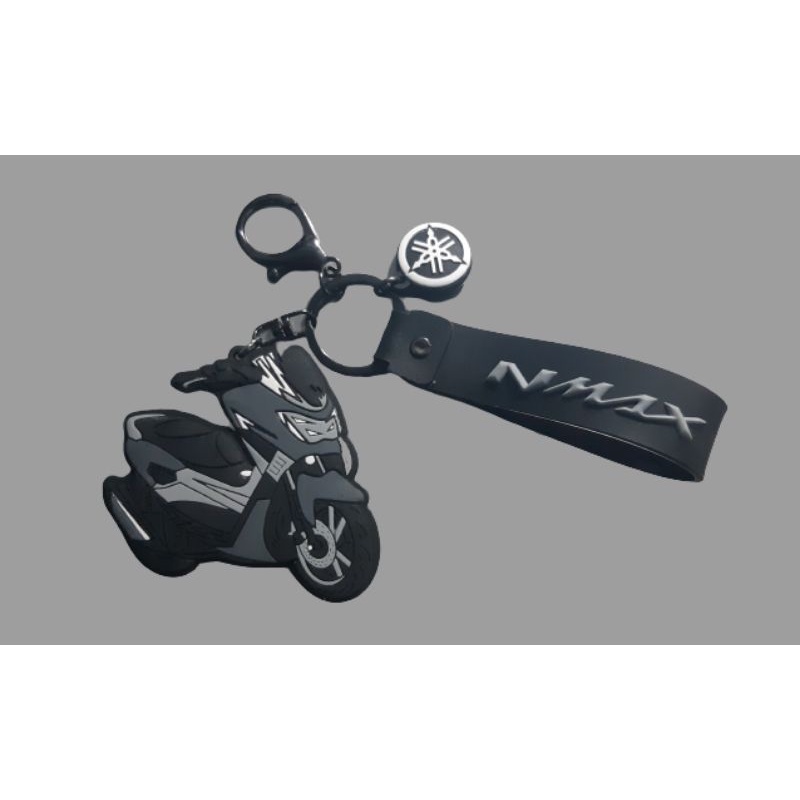 GANTUNGAN KUNCI KARET NMAX 3D /KEYCHAIN RUBBER NMAX