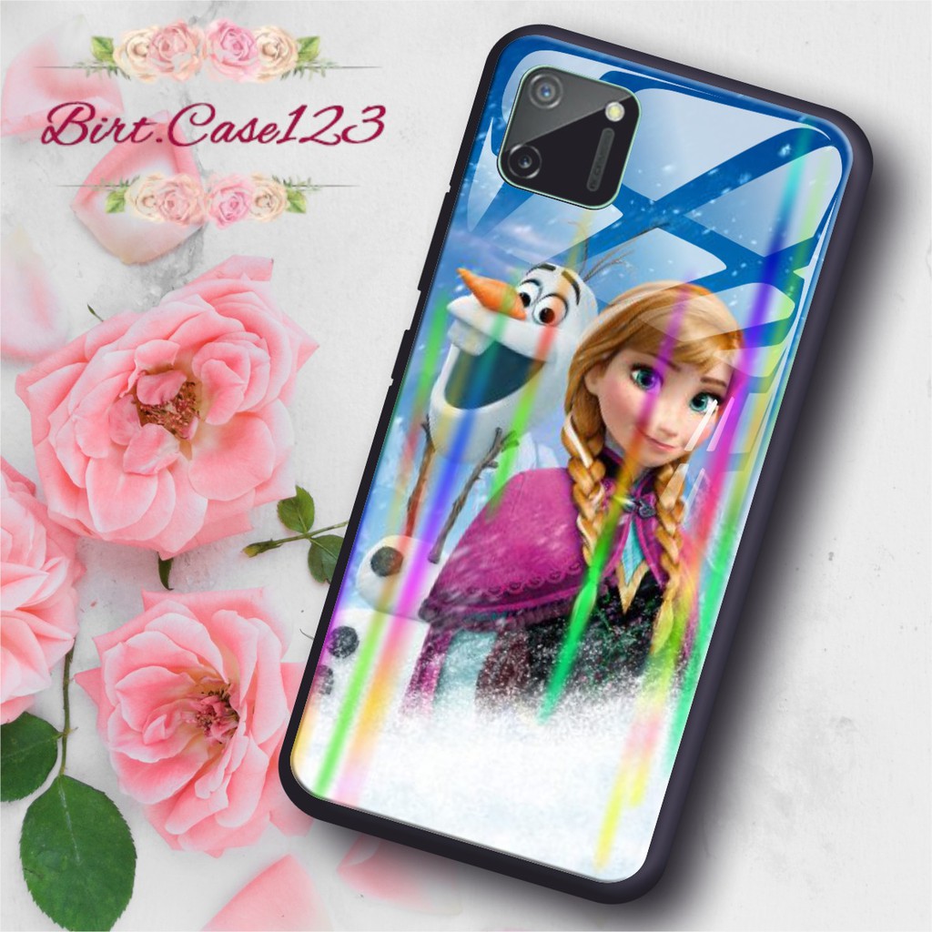 BC Case Gambar FROZEN back case glass aurora xiaomi redmi 4a 5a 6a 7a 8a 4x note4 note4x note5 ETC