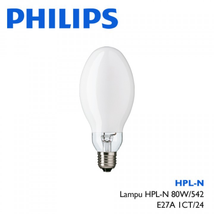 Jual Philips Lampu Mercury HPLN 80 Watt | Shopee Indonesia