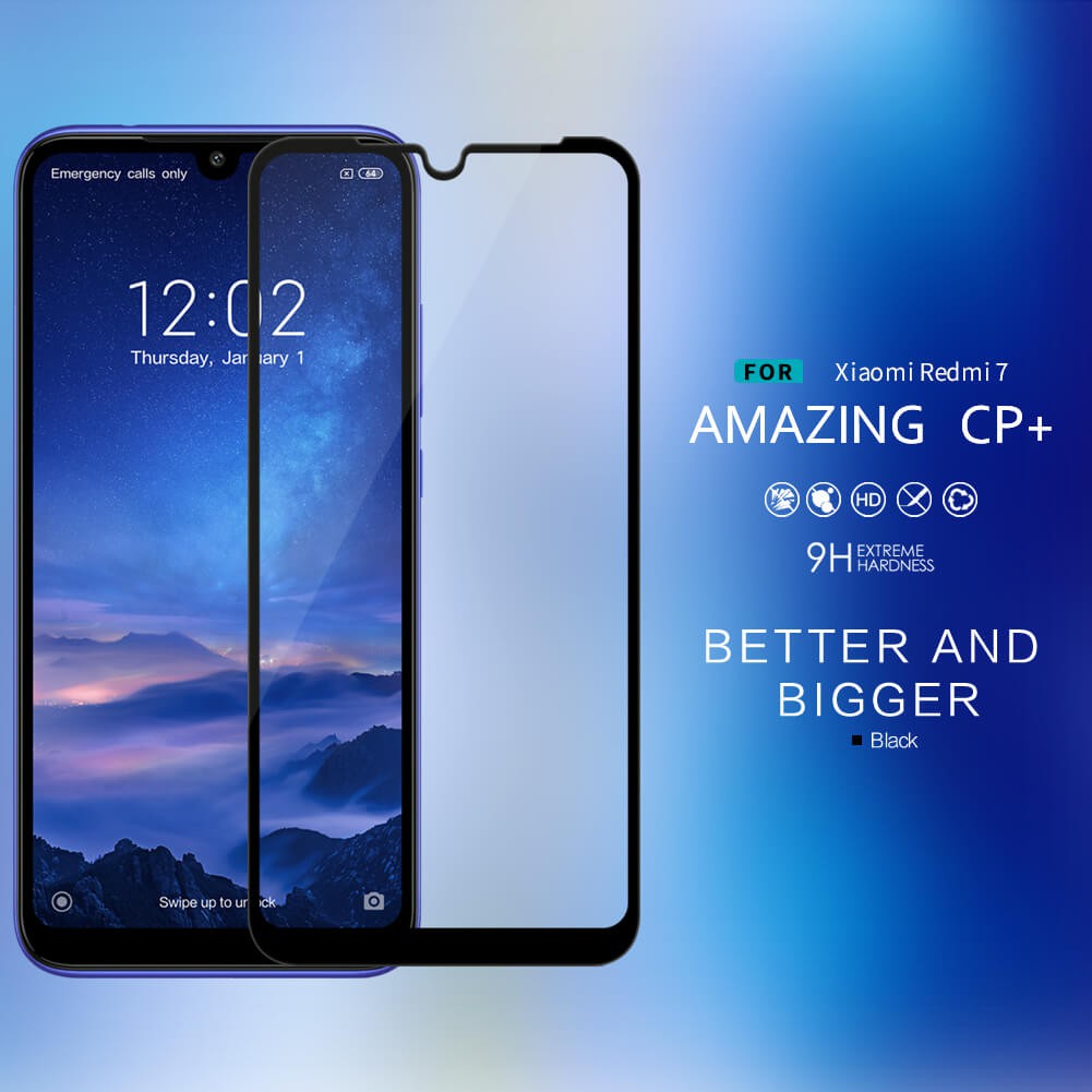 Xiaomi Redmi 7 Tempered Glass NILLKIN CP Plus