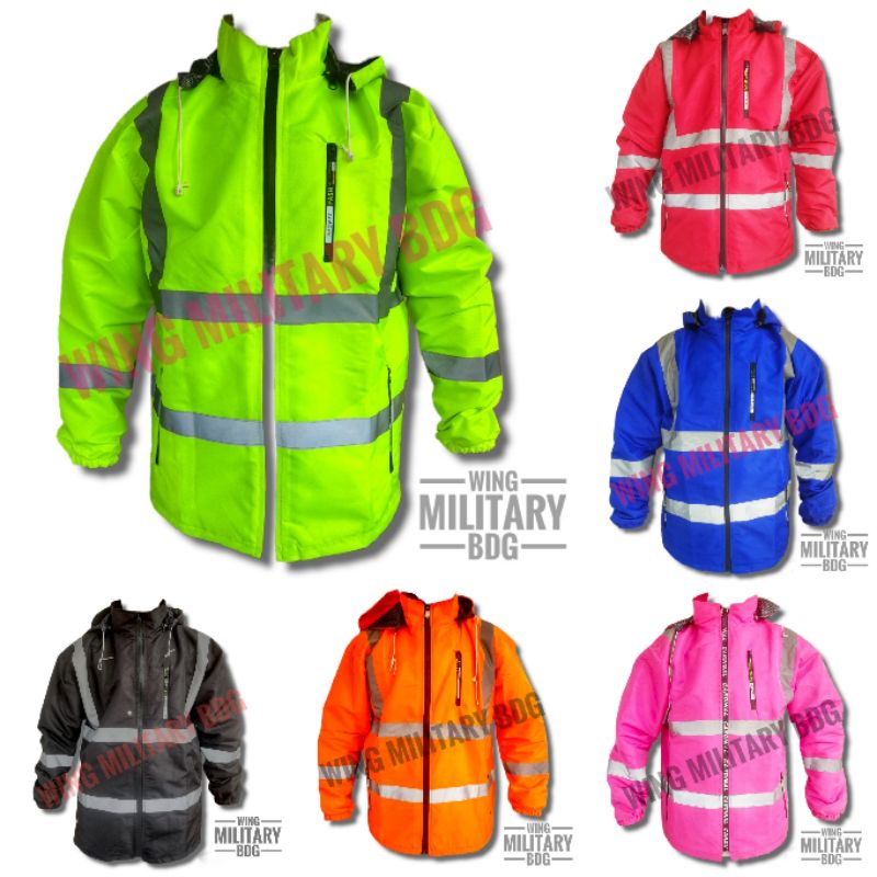 jaket safety watherprof