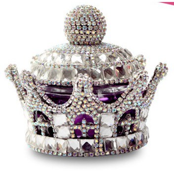 Parfume Pewangi Pengharum Mobil Parfum Pajangan DAD CROWN MAHKOTA FULL BLINK CRYSTAL Premium Series