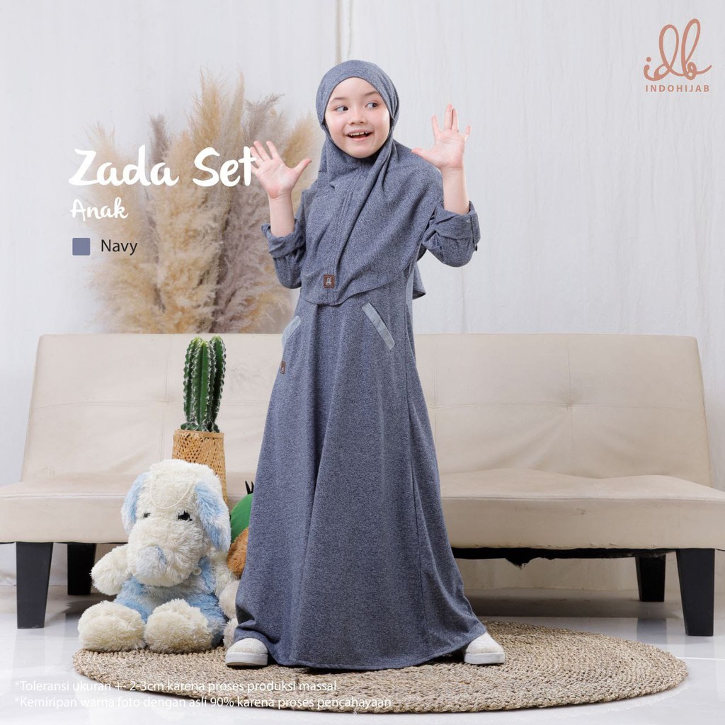 Gamis Zada  Anak By IDB, Dress Only (tanpa Khimar)