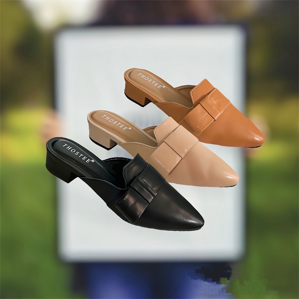 Sandal Mules Wanita Thostee Mouren Aio.Official