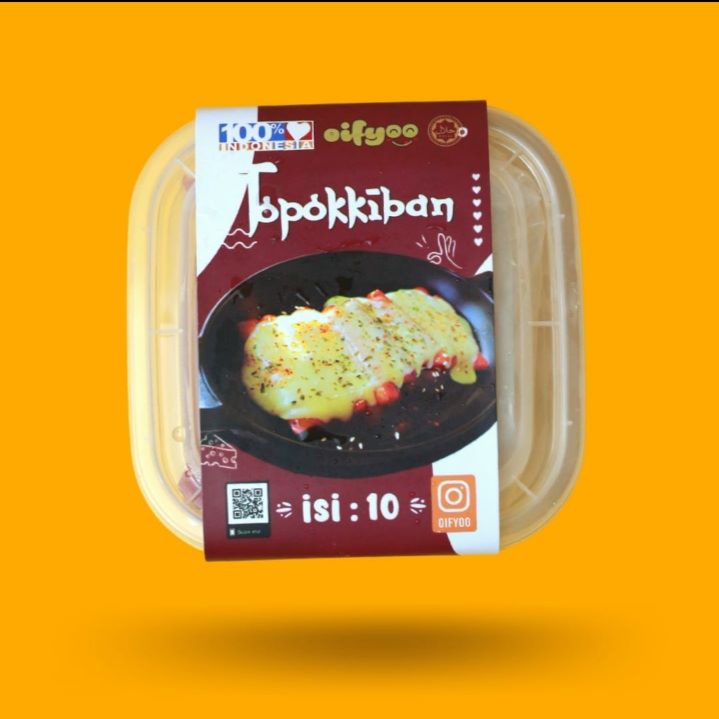 

TOPOKKIBAN (topokki banjir mozzarella)