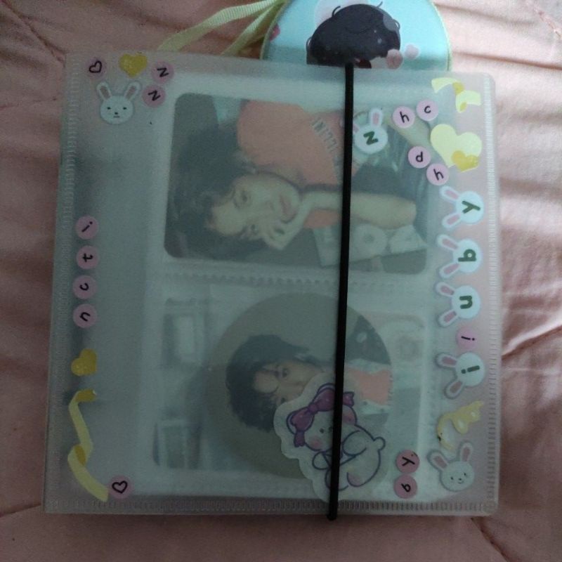 PRELOVED Photocard PC Binder NCT Haechan 3 inch 2 ring