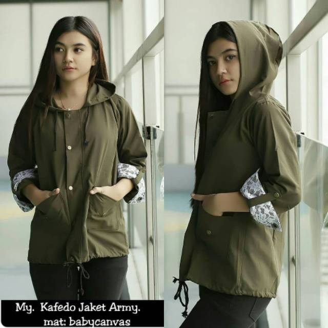 JAKET TERMURAH JAKET PARKA JAKET KAFEDO JAKET WANITA KEREN