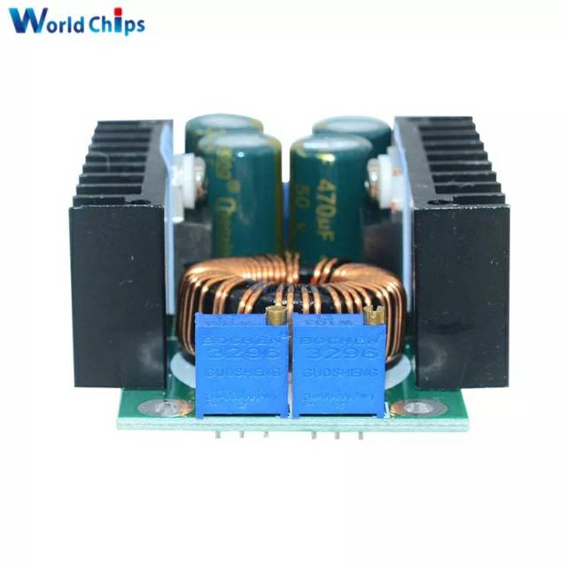 Down Buck Converter 5-40 V Ke 1.2-35 V 300 W Max 9A XL4016 DC-DC  Adjustable Modul Power Supply LED