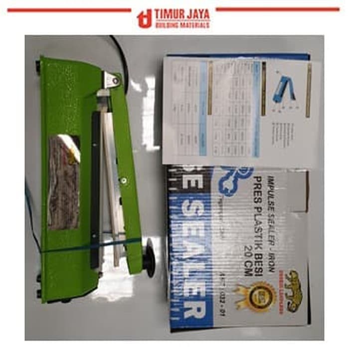 BODY BESI BESAR Impulse Alat Perekat Sealer Press Plastik 20 cm Trafo
