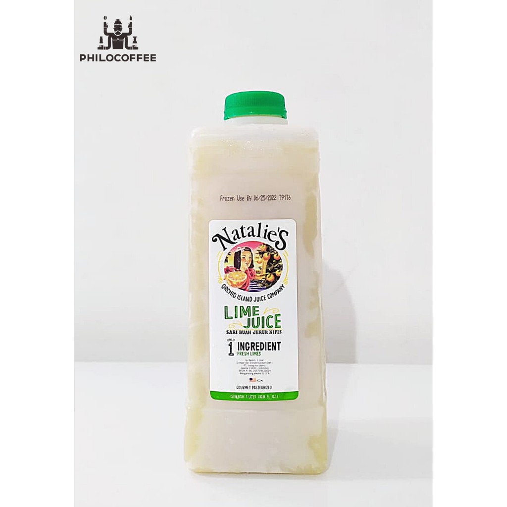 

Natalie's Sari Buah Jeruk Nipis 1lt (Frozen) | Pure Lime Juice