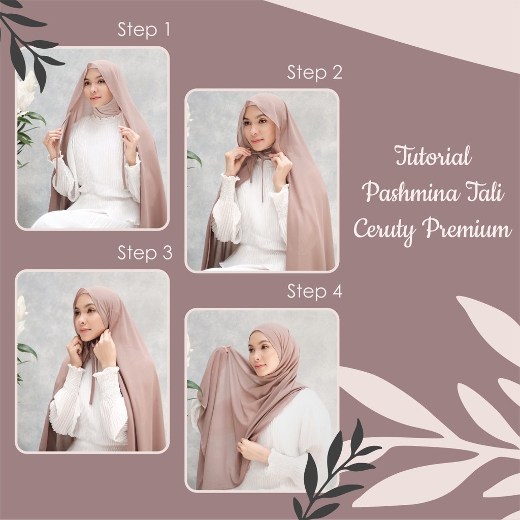 Pashmina Tali Ceruti Babydoll By Reyscarf Premium Eksklusif Banyak Pilihan Warna Luxury I Bisa Cod