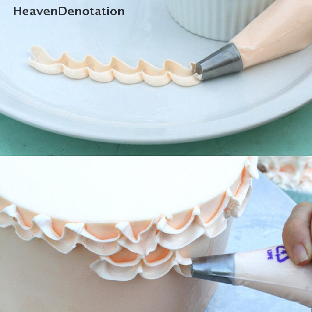 [HeavenDenotation] 5PCS/Set Icing Piping Cake Cream Pastry Nozzle Set Cake Decorating Baking Tools